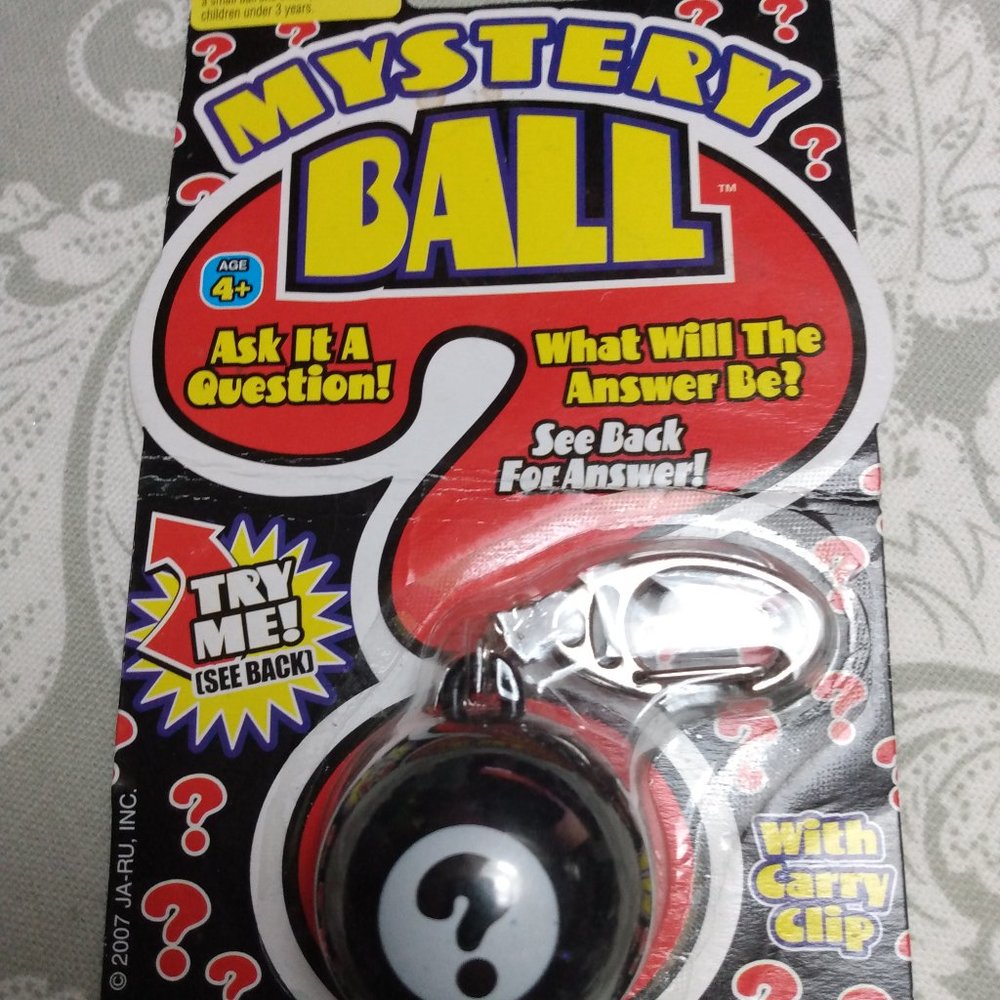 Mystery Ball Keychain